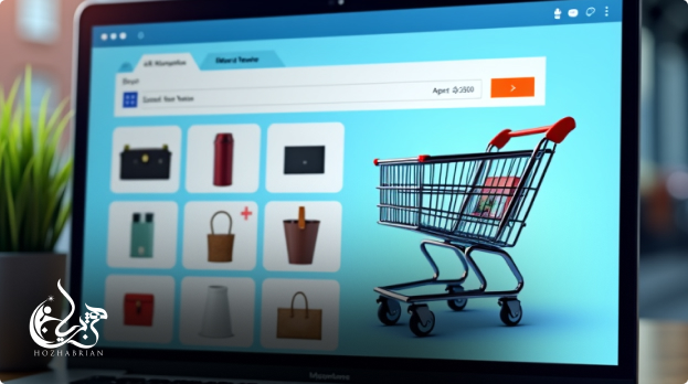  صفحه نمایش یک وبسایت فروشگاه اینترنتی با ارائه محصولات و تجربه کاربری مناسب برای جذب مشتری آنلاین